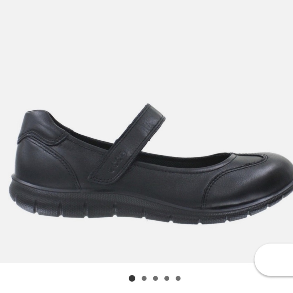 Ecco Black Mary Jane Shoes